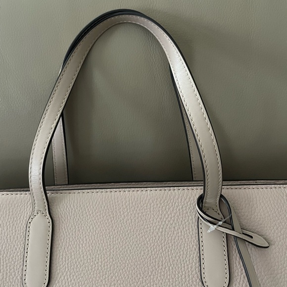 NEW***MICHAEL KORS Sinclair East West large studs leather large tote bag - PINK - Picture 6 of 14